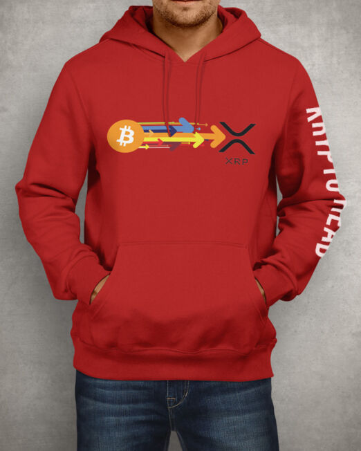 Mens_Hoodie_Arrows_Red_Sleeve